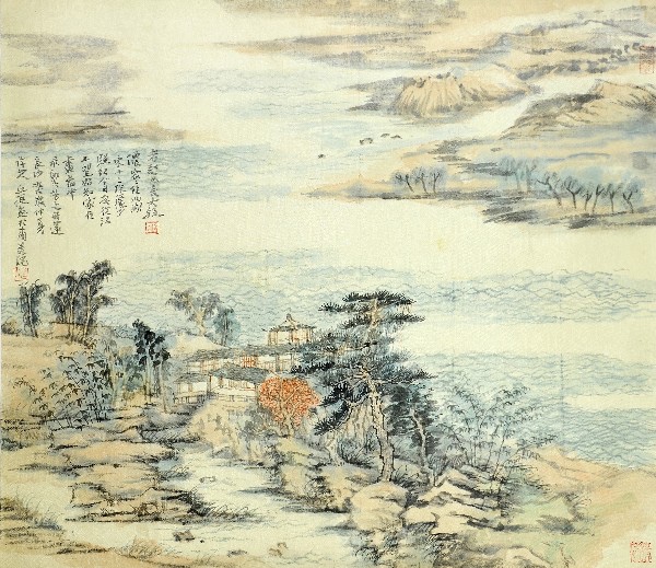 丘挺《山水4》