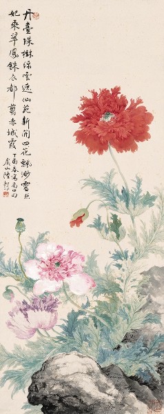 陆抑非《花》